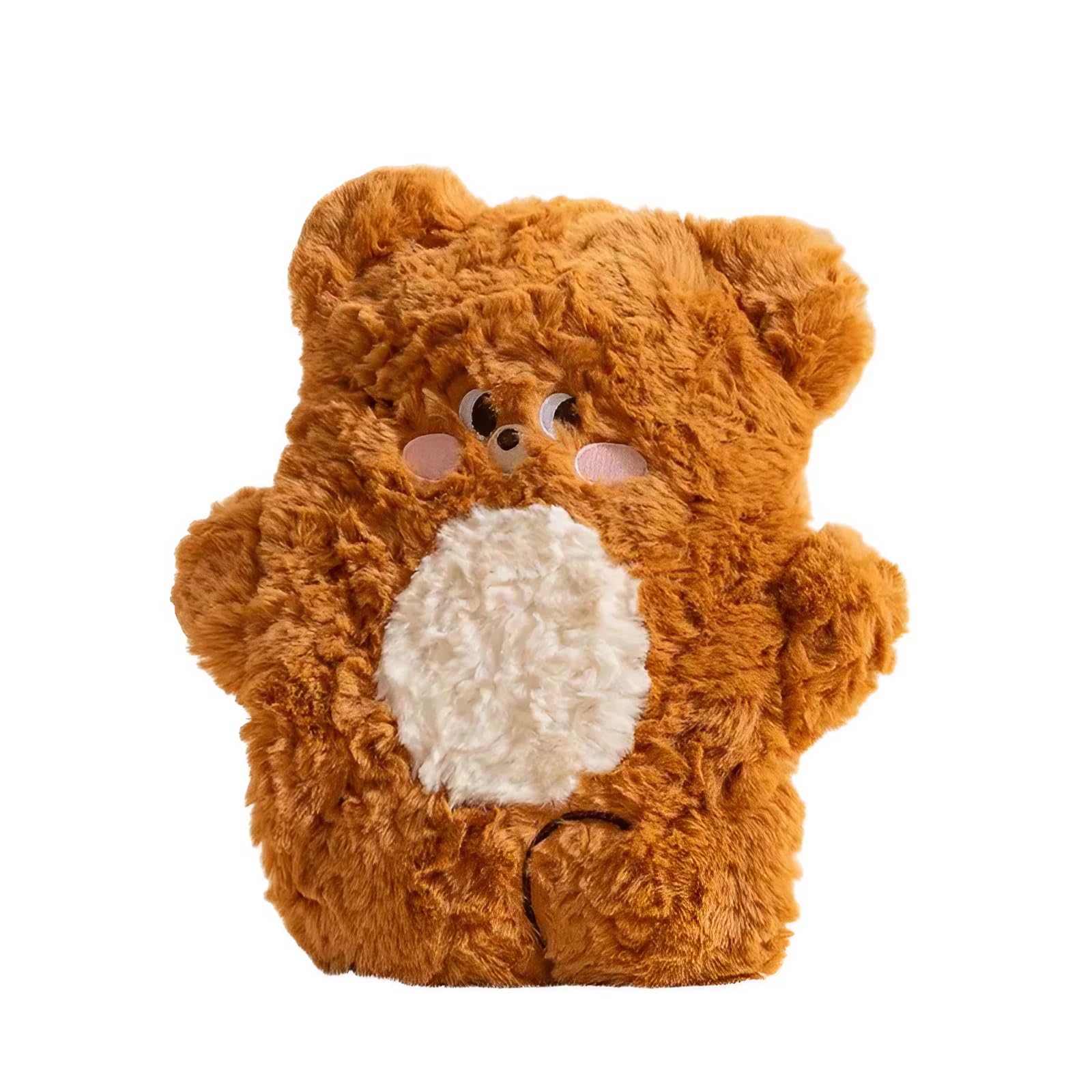 Bouillote Peluche Chauffante, Bouillotte Eau Chaude pour Enfant et Adulte, Cute Bouillotte Peluche avec Couvercle Souple 500ml, Cadeaux pour et Hiver, Mère, Fille, Petite Amie(Pingouin)